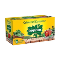 Doğadan Geleneksel Karadeniz Bardak Poşet Çay 2 Gr 25'li