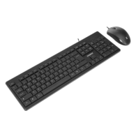 Everest KM 515 Usb Kablolu Q Klavye + Mouse Seti Siyah