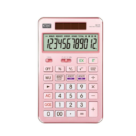 Kraf HM-170 PK Hesap Makinesi 12 Hane Pembe