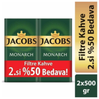 Jacobs Monarch Filtre Kahve 500 gr Alana 2.si %50 İndirimli