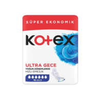 Kotex Ultra Gece Hijyen Ped 16'lı