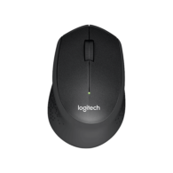 Logitech M330 Silent Plus Kablosuz Optik Mouse Siyah