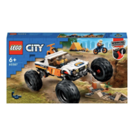 Lego 60387 City 4x4 Arazi Aracı Maceraları