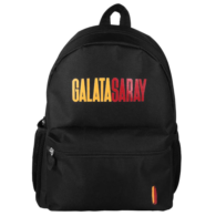 Me Çanta Galatasaray Sarı Kırmızı Baskı Detaylı Siyah Sırt Çantası 24566
