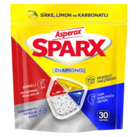 Asperox Sparx Diamond Bulaşık Makinası Tableti 30'lu Asperox Sparx Diamond Bulaşık Makinası Tableti 30'lu