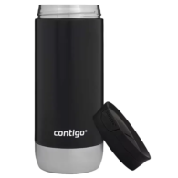 Contigo Huron Pro SnapsealTermos Bardak 470 Ml Siyah