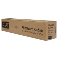 Kraf 702G Flipchart Kağıdı Rulo Kraf 702G Flipchart Kağıdı Rulo