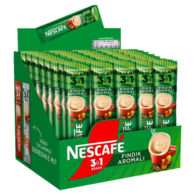 Nescafe 3'ü 1 Arada Kahve Fındık Aromalı 17 gr 48'li