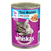 Whiskas Konserve Ton Balıklı 400 Gr Yetişkin Kedi Maması