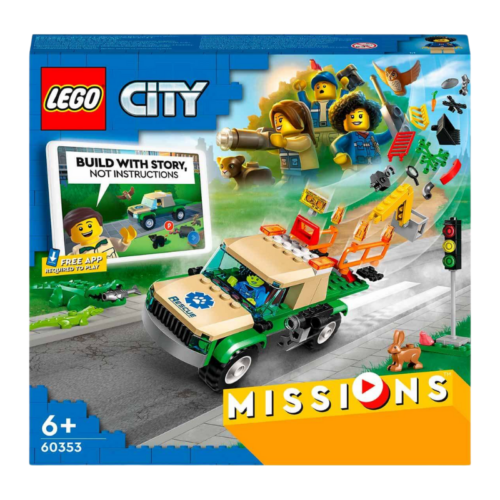 Lego 60353 City Vahşi Hayvan Kurtarma Görevleri