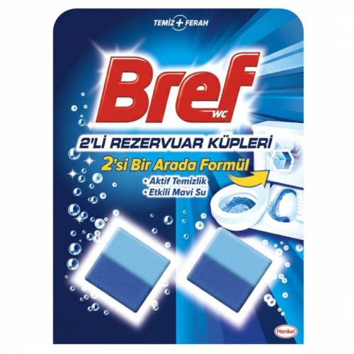 Bref  Wc Temizleme Küpü Aktif Rezervuar Blok 2'li