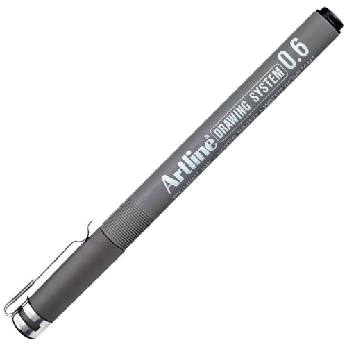 Artline 236 Çizim Kalemi 0.6 mm Siyah 12'li