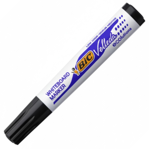 Bic Velleda 1701 Eco Tahta Kalemi Yuvarlak Uç Siyah