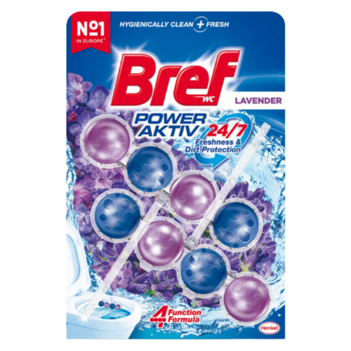 Bref Power Aktif Klozet Temizleme Topları Power Duo Pack Lavanta Bref Power Aktif Klozet Temizleme Topları Power Duo Pack Lavanta