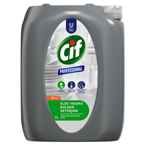 Cif Pro Elde Yıkama Bulaşık Deterjanı 5 Lt