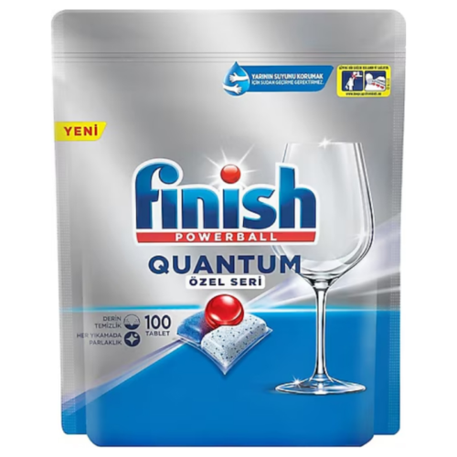 Finish Quantum Bulaşık Makinesi Tableti Özel Seri 100'lü