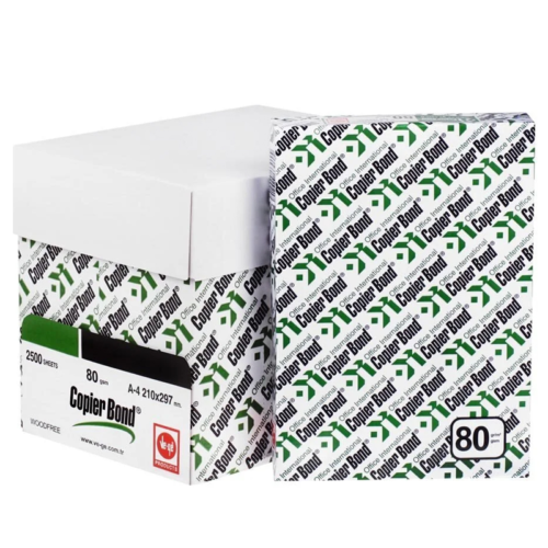 Copierbond A4 Fotokopi Kağıdı 80 gr 1 Koli (5 Paket)
