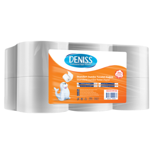 Deniss Standart Jumbo Tuvalet Kağıdı 3 Kg 40403030