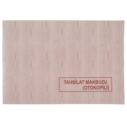 Dilman Tahsilat Makbuzu Otokopili 2 Nüshalı