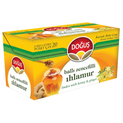 Doğuş Bitki Çayı Ihlamur Ballı Zencefilli 20'li Doğuş Bitki Çayı Ihlamur Ballı Zencefilli 20'li