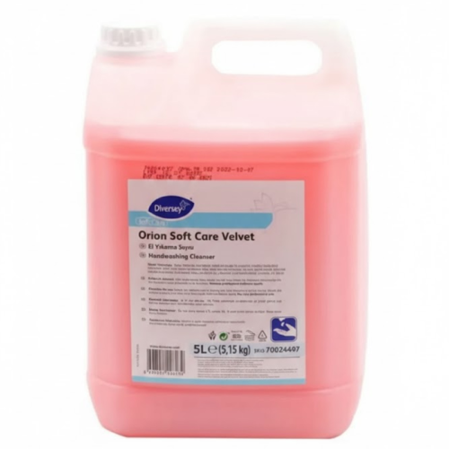 Diversey Orion SoftCare Velvet Hijyenik El Yıkama Sıvısı 5 Lt Diversey Orion SoftCare Velvet Hijyenik El Yıkama Sıvısı 5 Lt