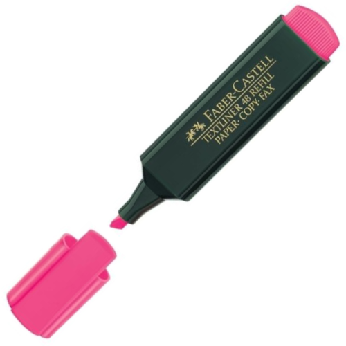 Faber Castell 1548 Fosforlu Kalem Pembe