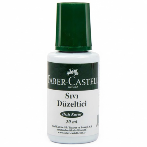Faber Castell Daksil Sıvı Düzeltici 20ml Faber Castell Daksil Sıvı Düzeltici 20ml