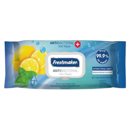 Freshmaker Antibakteriyel Islak Mendil 120'li