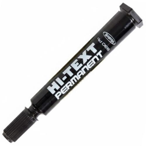 Hi-Text 830PB Yuvarlak Uç Permanent Markör Kalem Siyah Hi-Text 830PB Yuvarlak Uç Permanent Markör Kalem Siyah