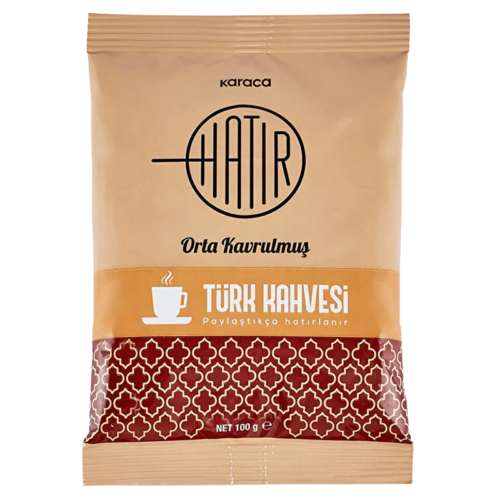 Karaca Hatır Orta Kavrulmuş Türk Kahvesi 100 Gr Karaca Hatır Orta Kavrulmuş Türk Kahvesi 100 Gr