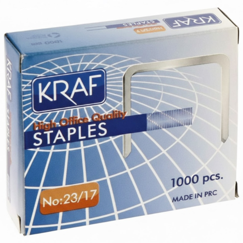 Kraf 23/17 Zımba Teli 1000'li Beyaz Kraf 23/17 Zımba Teli 1000'li Beyaz