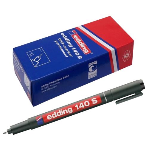 Edding 140 S Asetat CD Kalemi 0,3 Mm Mavi 10'lu