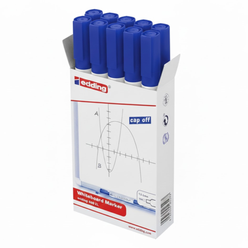 Edding 360 XL Tahta Kalemi Mavi 10'lu