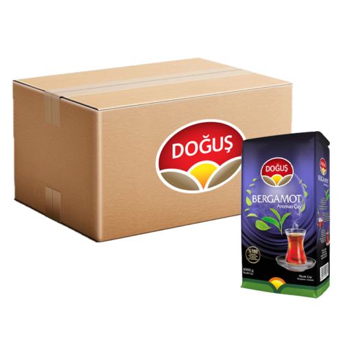 Doğuş Bergamot Aromalı Siyah Çay 1 Kg 12'li Doğuş Bergamot Aromalı Siyah Çay 1 Kg 12'li