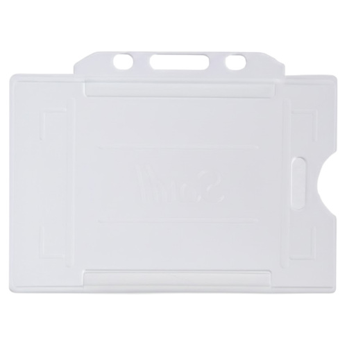 Sarff Kart Kabı Çift Hazneli Şeffaf 25'li Paket