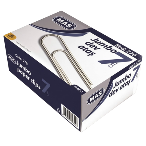 Mas 270 Jumbo Tip Süper Kalite Dev Ataş 7 cm Mas 270 Jumbo Tip Süper Kalite Dev Ataş 7 cm
