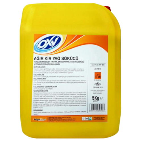 Oxy Yağ ve Kir Sökücü 5 Kg 4'lü