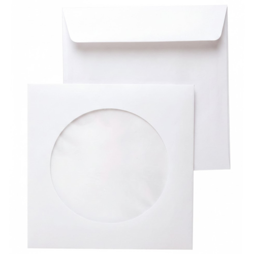 Pencereli CD Zarfı 125x125 Mm 90 Gr 1000'li Pencereli CD Zarfı 125x125 Mm 90 Gr 1000'li