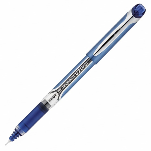 Pilot V7 Grip Hi-Tecpoint İğne Uçlu Kalem 0.7 mm Mavi