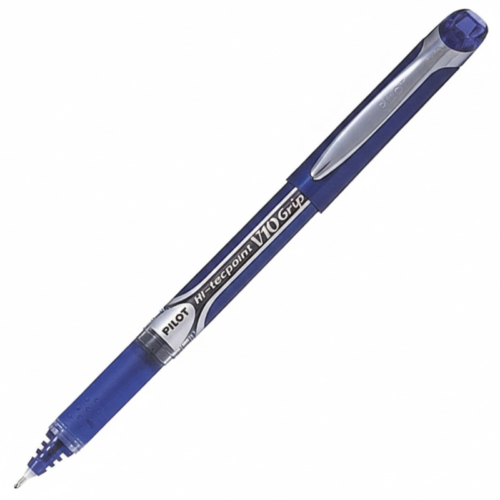 Pilot V10 Grip Hi-Tecpoint  İğne Uçlu Kalem 1.0 mm Mavi