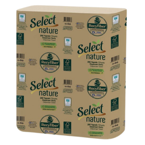 Select Nature Dispenser Havlu Z Katlama 12 x 200 Yaprak