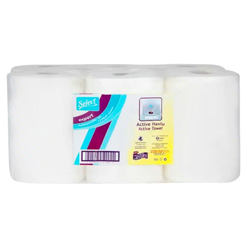 Select Expert Hareketli Havlu 21 Cm 55 Mt 6'lı