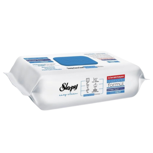 Sleepy Easy Clean Çamaşır Suyu Katkılı Yüzey Temizlik Havlusu 100 Yaprak