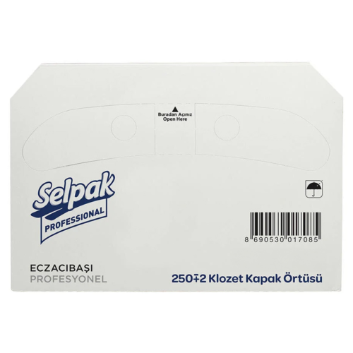 Selpak Professional Klozet Kapak Örtüsü 250'li