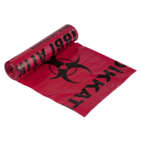 Ersopack-Atiplast Tıbbi Atık Çöp Torbası 65X80 480 gr Kırmızı 10'lu Ersopack-Atiplast Tıbbi Atık Çöp Torbası 65X80 480 gr Kırmızı 10'lu