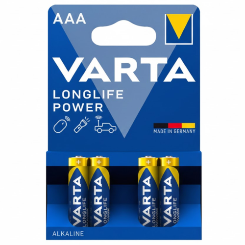 Varta Long Life İnce KalemPil AAA 4 Lü