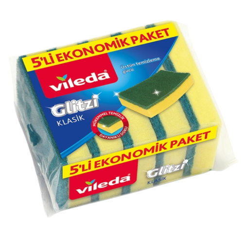 Vileda Bulaşık Süngeri 5'li Paket