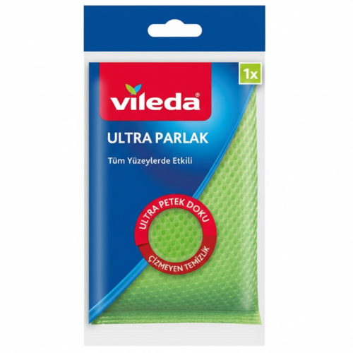 Vileda Ultra Parlak Bulaşık Süngeri Yeşil