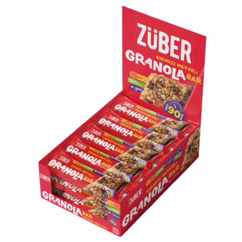 Züber Orman Meyveli Granola Bar 25 Gr 15'li