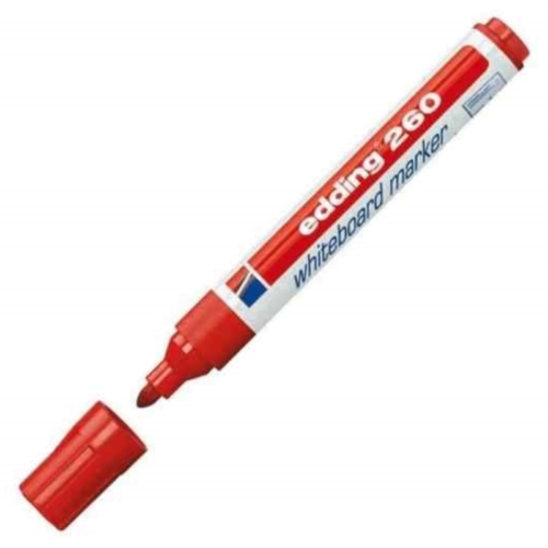 Edding E-260 Tahta Kalemi  Kırmızı